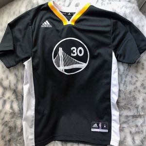 Authentic NBA Steph Curry Jersey kids size M